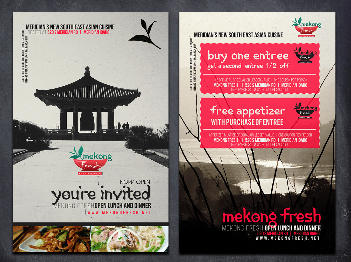 mekong fresh flyer scribble box marketing value fresh flyer